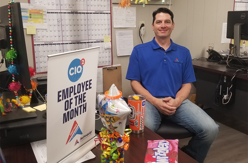 Autoquip April 2023 Employee of the Month - Jeremy Duffie